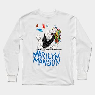 Marilyn manson goth Long Sleeve T-Shirt